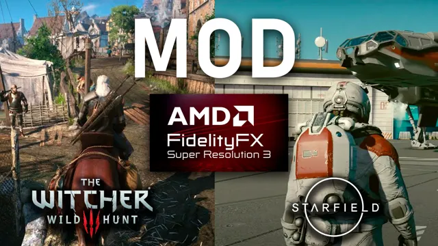 lojadofanboy Mod AMD FSR 3 com geração de quadros dobra FPS em The Witcher 3 e Starfield
